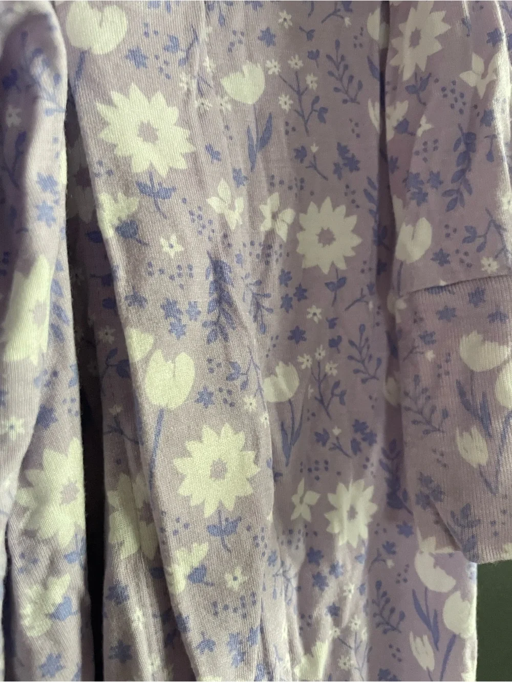 Magnetic Me Light Purple Floral Footie One-Piece